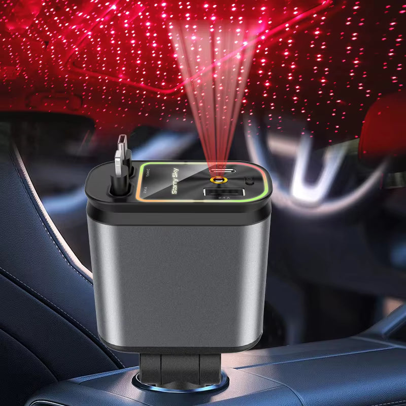 MountPlus 120W Fast Car Charger (4-in-1)