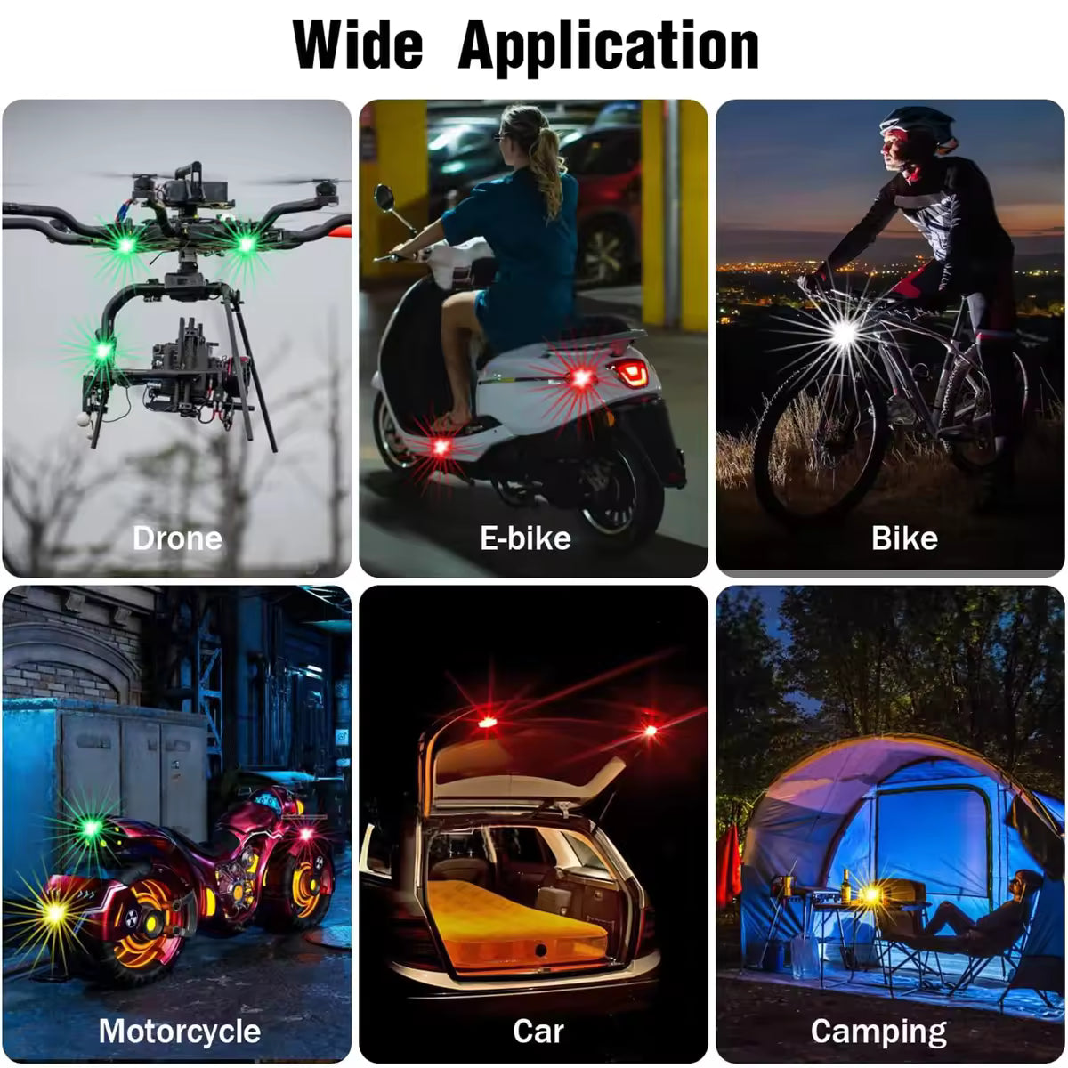 Mount Plus Wireless RGB LED Strobe Light