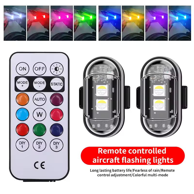 Mount Plus Wireless RGB LED Strobe Light